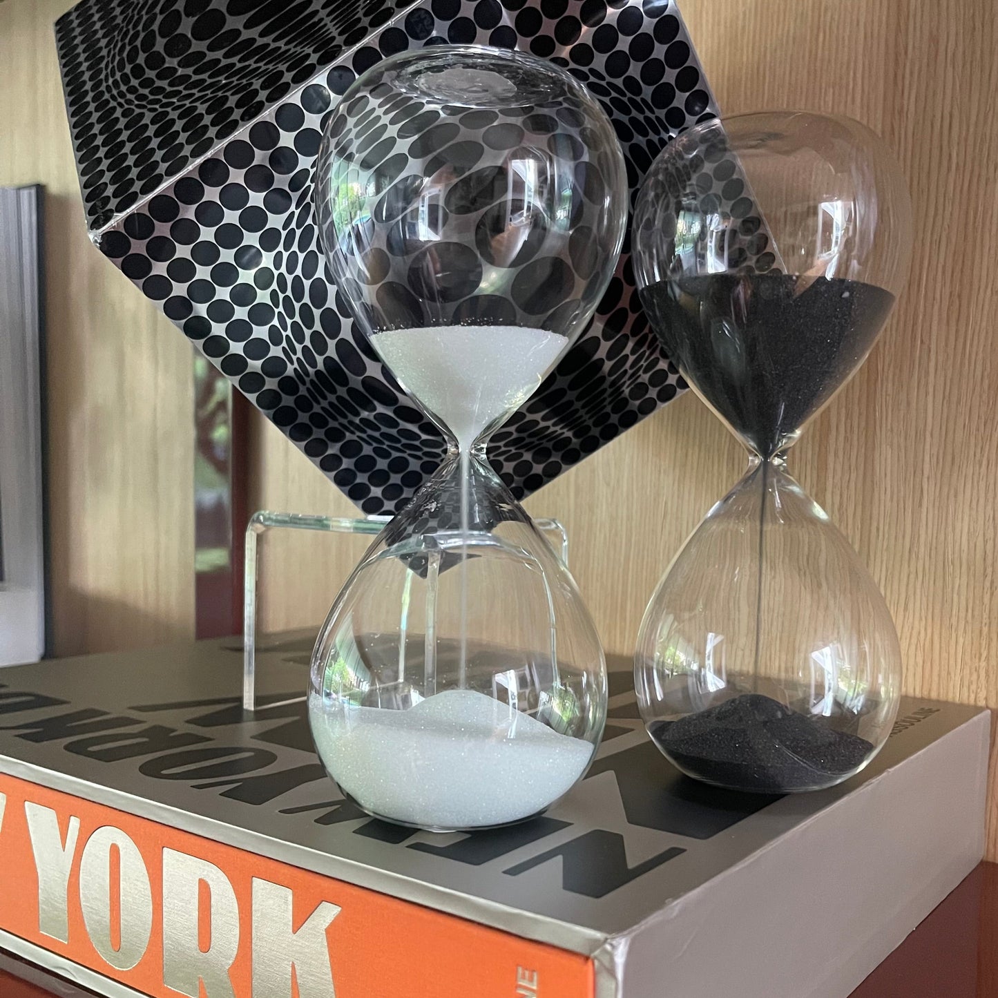 Reloj de arena Lurona blanco