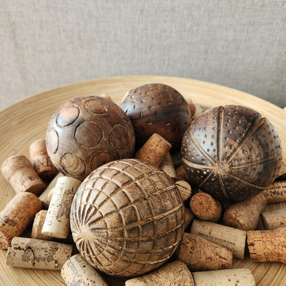 Set x  4 esferas decorativas Culla