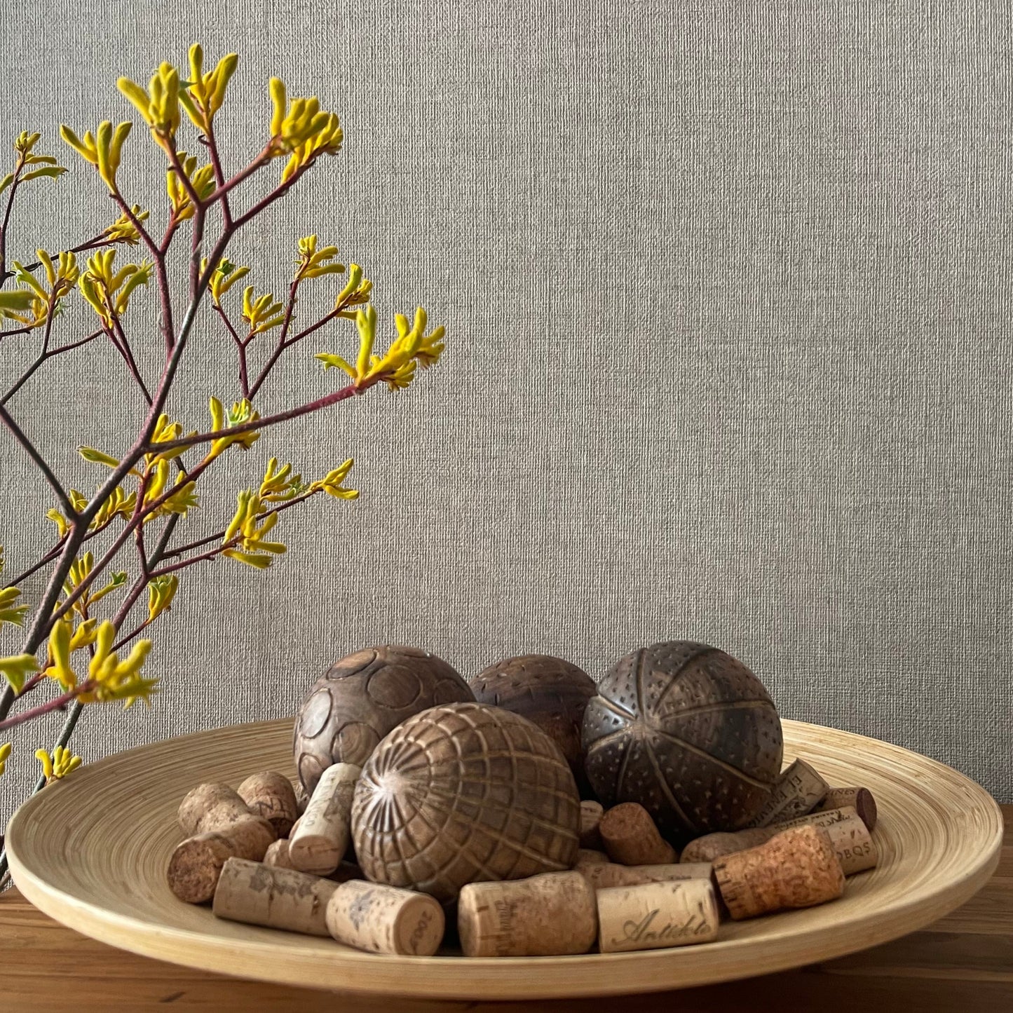 Set x  4 esferas decorativas Culla