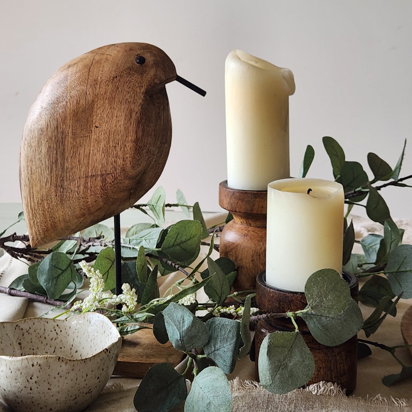 Adorno figura ave Tico