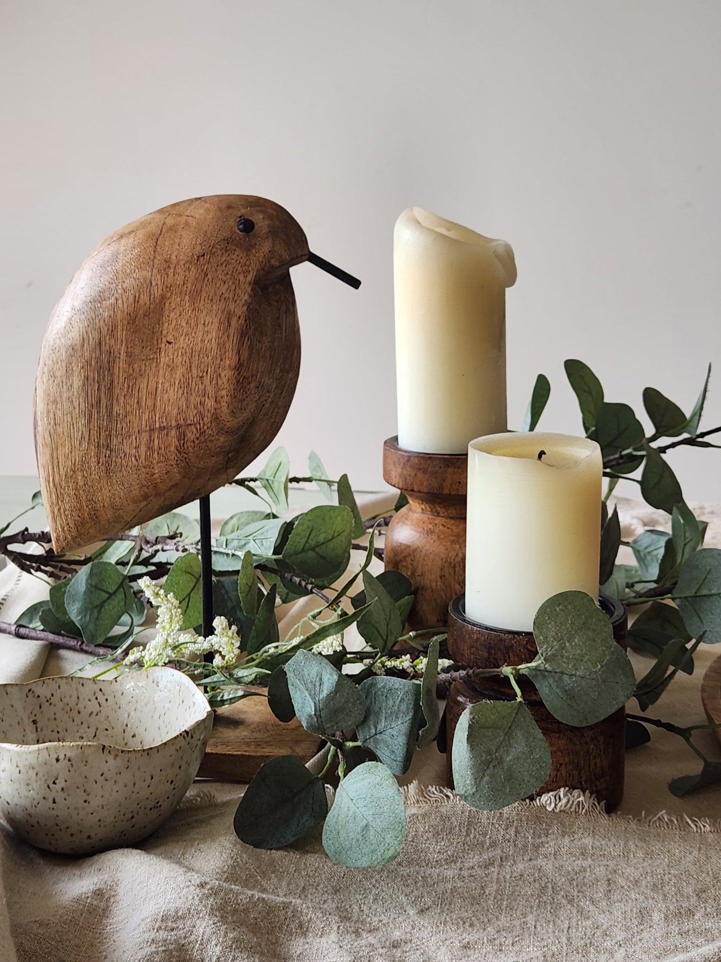 Set x 2 portavelas Kiran