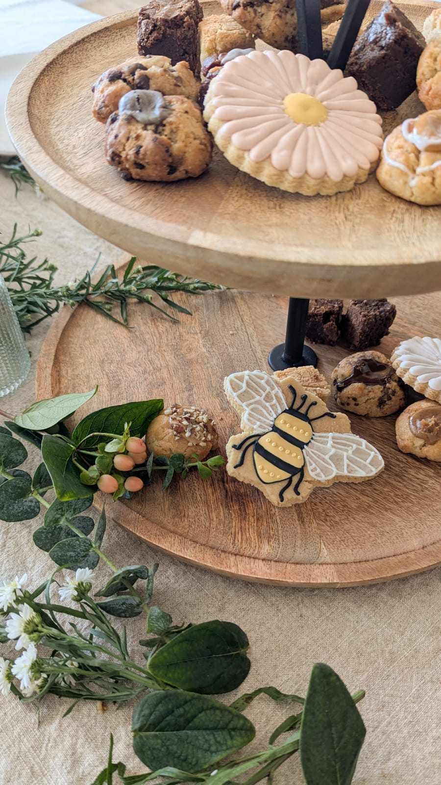 Bandeja de 2 niveles Kabir