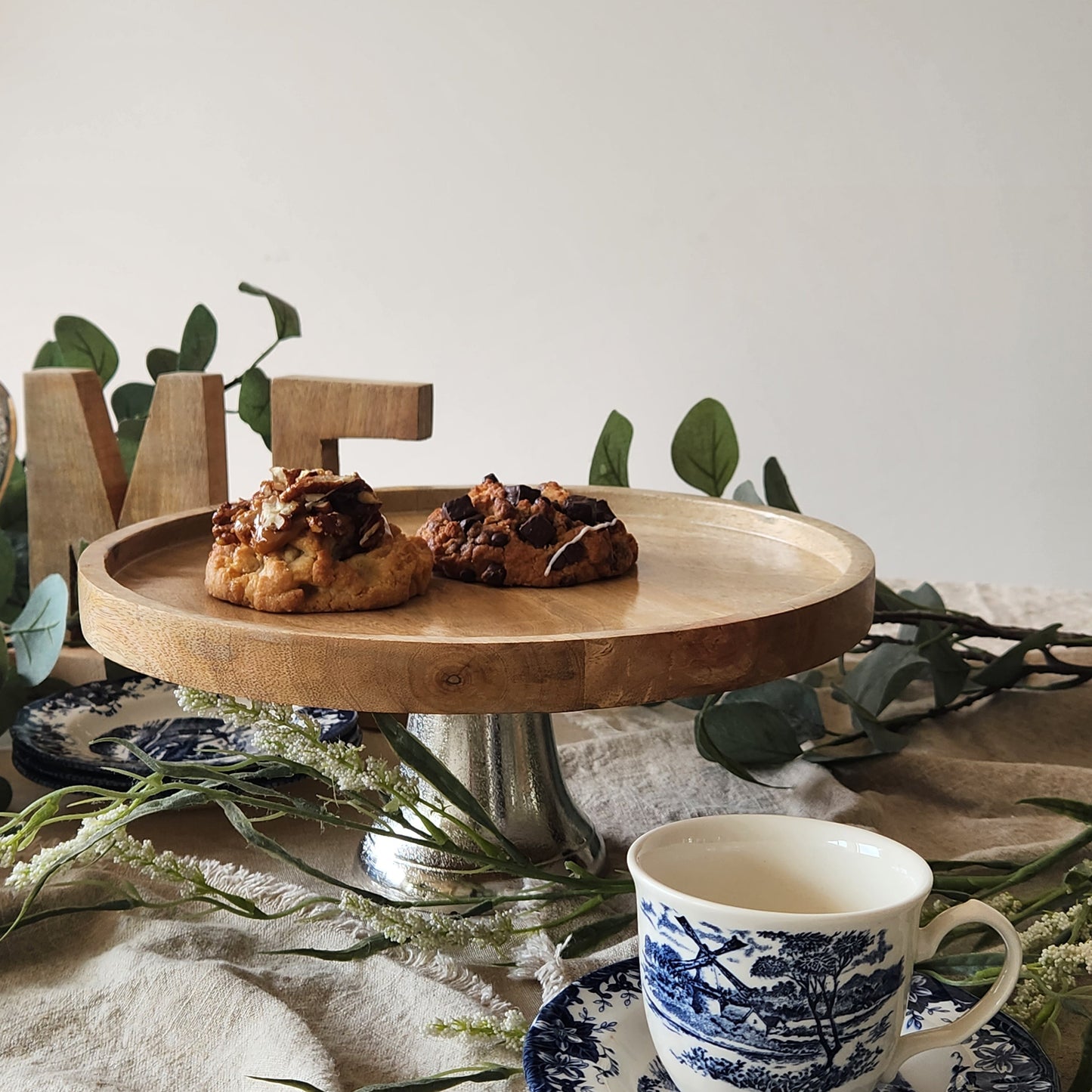 Porta tortas Madeira