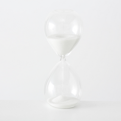 Reloj de arena Lurona blanco