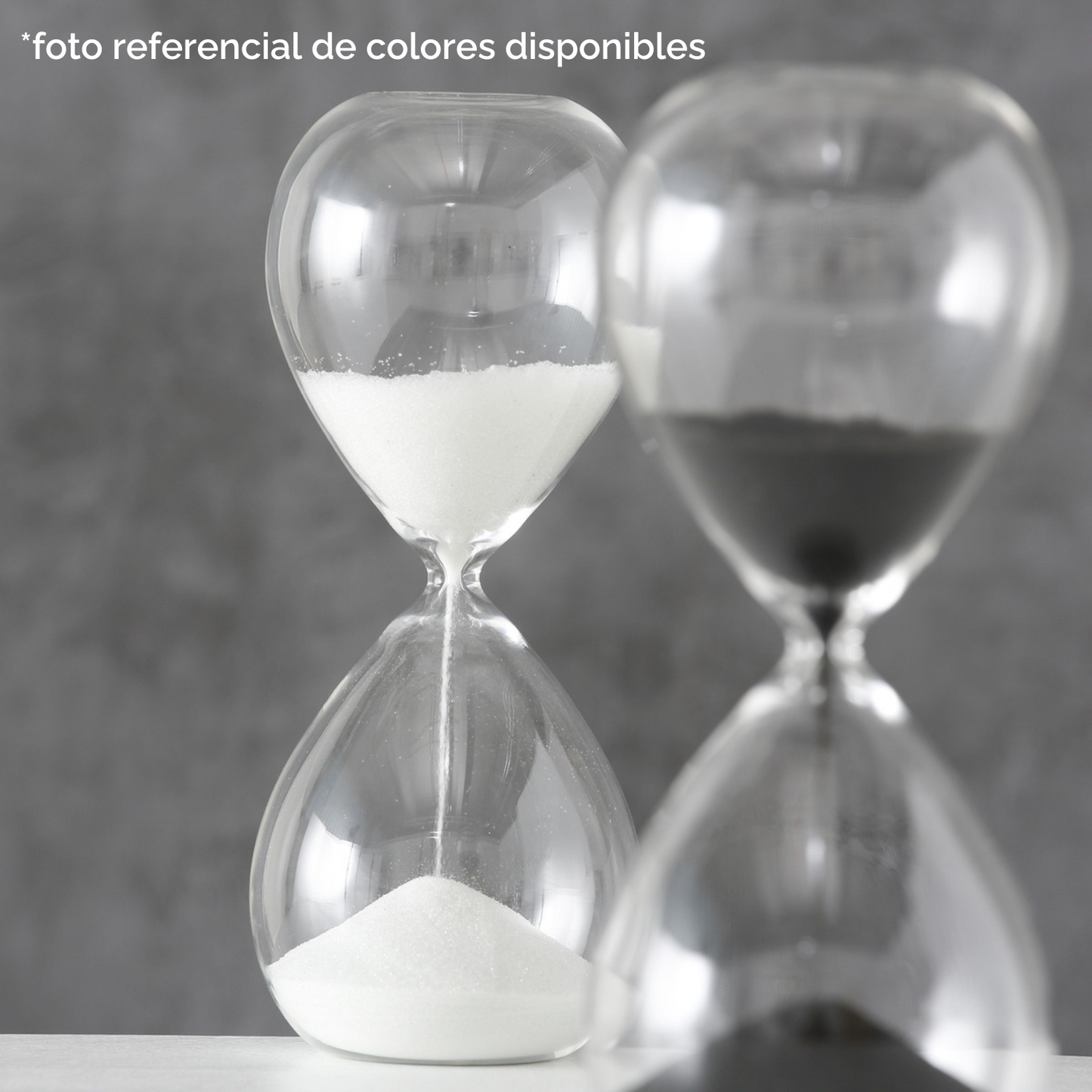 Reloj de arena Lurona negro