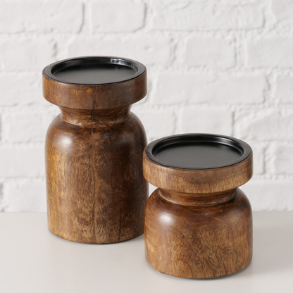 Set x 2 portavelas Kiran