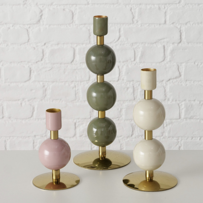 Set x 3 candelabros Bulbat